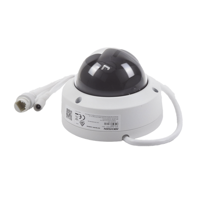 Domo IP 8 Megapixel (4K)/ Lente 2.8 mm / 30 mts IR EXIR / Exterior IP67 / IK10 /  WDR 120 dB / PoE / ACUSENSE (Evita Falsas Alarmas) / MicroSD / ONVIF / ACUSEARCH