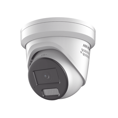 [ PROTECCIÓN ACTIVA ] Turret IP 4 Megapixel / Imagen a Color 24/7 / Lente 2.8 mm / Luz Blanca 30 mts / Exterior IP67 / Luz Intermitente y Alerta de Audio / Micrófono Integrado / Videoanaliticos (Filtro de Falsas Alarmas) / WDR 130 dB / Captu