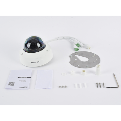 Domo IP 2 Megapixel / Lente Mot. 2.8 a 12 mm / 40 mts IR EXIR /Exterior IP67 / IK10 / WDR 120 dB / PoE / ACUSENSE (Evita Falsas Alarmas) / Entrada y Salida de Audio y Alarma / MicroSD / ONVIF