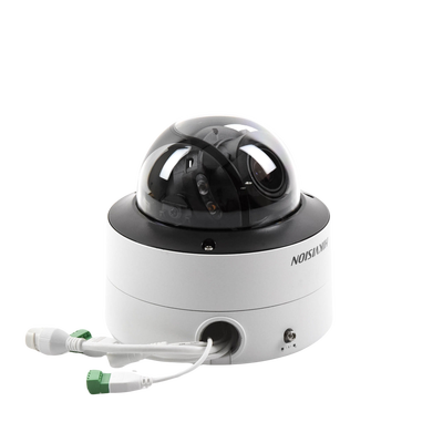 Domo IP 4 Megapixel / Imagen a Color 24/7 / Lente 3.6 - 9 mm / Luz Blanca 40 mts / WDR 130 dB / Exterior IP67 / IK10 / Captura Facial / Videoanaliticos (Filtro de Falsas Alarmas) / MicroSD / ACUSEARCH