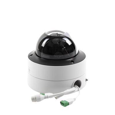 Domo IP 4 Megapixel / Imagen a Color 24/7 / Lente 3.6 - 9 mm / Luz Blanca 40 mts / WDR 130 dB / Exterior IP67 / IK10 / Captura Facial / Videoanaliticos (Filtro de Falsas Alarmas) / MicroSD / ACUSEARCH