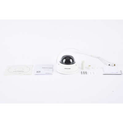 Domo IP 6 Megapixel / Lente Mot. 2.8 a 12 mm / 40 mts IR EXIR /Exterior IP67 / IK10 / WDR 120 dB / PoE / ACUSENSE (Evita Falsas Alarmas) / Entrada y Salida de Audio y Alarma / MicroSD / ONVIF / ACUSEARCH