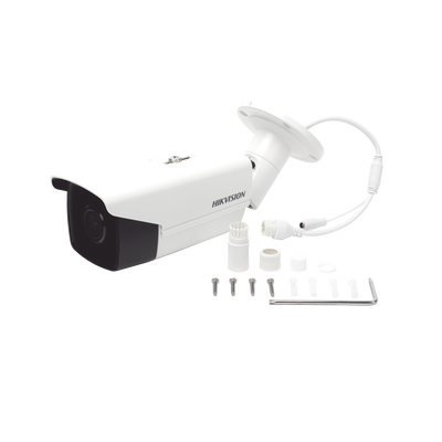 Bala IP 4 Megapixel / Lente 4 mm / 80 mts IR EXIR / Exterior IP67 / WDR 120 dB / PoE/ ACUSENSE (Evita Falsas Alarmas) / ONVIF / MicroSD / ACUSEARCH