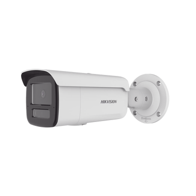 [Dual Light + 2 Micrófonos Integrados] Bala IP 4 Megapixel / Lente 4 mm / 80 mts IR + 80 mts Luz Blanca / ACUSENSE / Exterior IP67 / IK10 / WDR 120 dB / PoE / Micro SD / ONVIF / ACUSEARCH