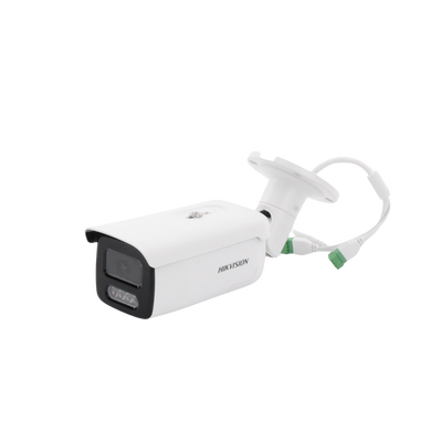 [ PROTECCIÓN ACTIVA ] Bala IP 4 Megapixel / Imagen a Color 24/7 / PoE / Lente 4 mm / Luz Blanca 60 mts / Exterior IP67 / Luz Intermitente y Alerta de Audio / Videoanaliticos (Filtro de Falsas Alarmas) / WDR 130 dB / Captura Facial  / ACUSEARCH