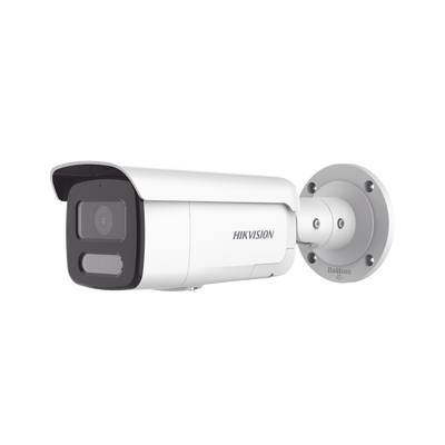 [ PROTECCIÓN ACTIVA ] Bala IP 4 Megapixel / Imagen a Color 24/7 / PoE / Lente 4 mm / Luz Blanca 60 mts / Exterior IP67 / Luz Intermitente y Alerta de Audio / Videoanaliticos (Filtro de Falsas Alarmas) / WDR 130 dB / Captura Facial  / ACUSEARCH