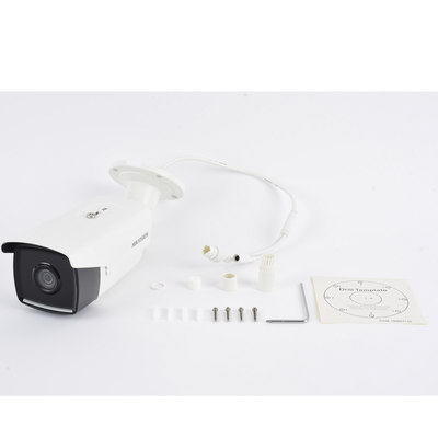 Bala IP 8 Megapixel (4K) / Lente 4 mm / 80 mts IR EXIR / Exterior IP67 / WDR 120 dB / PoE / ACUSENSE (Evita Falsas Alarmas) /  MicroSD /  ONVIF / ACUSEARCH