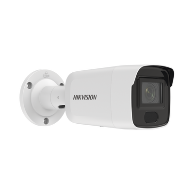 Bala IP 6 Megapixel / Lente 2.8 mm / 40 mts IR / Exterior IP67 / PoE / ACUSENSE / DARKFIGHTER / Alarmas y Audio I/O / ONVIF / Micro SD / 4 Analíticos: AcuSense, Deteccion Facial, Conteo de Personas por Cruce y Zona