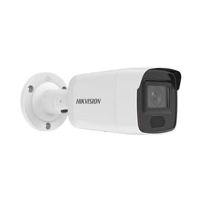 Bala IP 8 Megapixel / Lente 2.8 mm / 40 mts IR / Exterior IP67 / PoE / DARKFIGHTER / Alarmas y Audio I/O / ONVIF / Micro SD / 4 Analíticos: AcuSense, Deteccion Facial, Conteo de Personas por Cruce y Zona