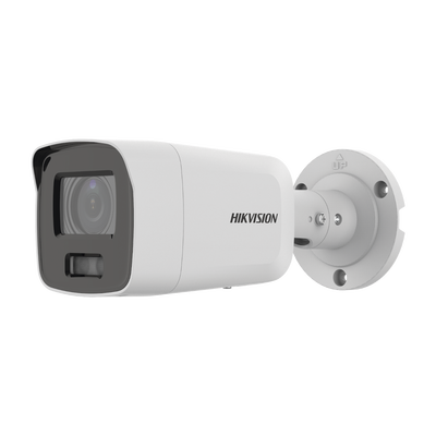 Bala IP 8 Megapixel / Imagen a color 24/7 / Lente 2.8 mm / Luz Blanca 40 mts / Exterior IP67 / WDR 130 dB / Entrada y Salida de Audio y Alarma / Captura Facial / Onvif / MicroSD