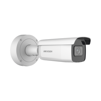 Bala IP 4 Megapixel / Lente Mot. 7 a 35 mm / 80 mts IR EXIR / Exterior IP67 / IK10 / WDR 120 dB / PoE + / MicroSD / 4 Analíticos: AcuSense, Deteccion Facial, Conteo de Personas por Cruce y Zona