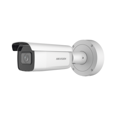 Bala IP 4 Megapixel / Lente Mot. 7 a 35 mm / 80 mts IR EXIR / Exterior IP67 / IK10 / WDR 120 dB / PoE + / MicroSD / 4 Analíticos: AcuSense, Deteccion Facial, Conteo de Personas por Cruce y Zona