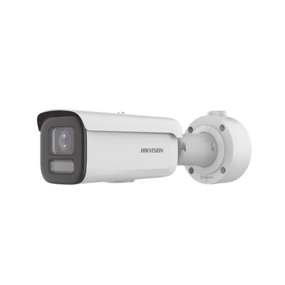 Bala IP 8 Megapixel / Lente Mot. 2.7 a 13.5 mm / Dual Light (60 mts IR + 60 mts Luz Blanca ) / Darkfighter S / Exterior IP67  / IK10 /WDR 130 dB / 4 Analíticos: AcuSense, Deteccion Facial, Conteo de Personas por Cruce y Zona