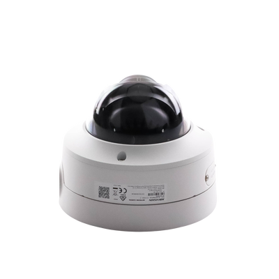 Domo IP 8 Megapixel (4K) / Lente Mot. 2.7 a 13.5 mm / 40 mts IR EXIR / Exterior IP66 / IK10 / DARKFIGHTER / Audio y Alarma I/O / PoE+ / ONVIF / Micro SD / 4 Analíticos: AcuSense, Deteccion Facial, Conteo de Personas por Cruce y Zona