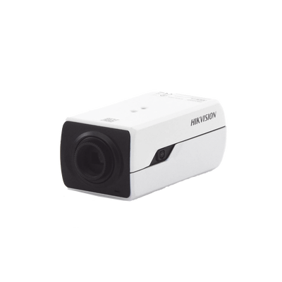 Camara Box IP 4 Megapixel / Serie PRO / DARKFIGHTER / PoE / 12 Vcc o 24 VCA / WDR 120 dB / ONVIF / RS-485 / BLC /  Entrada y Salida de Audio y Alarmas (No Incluye Lente) / Micro SD