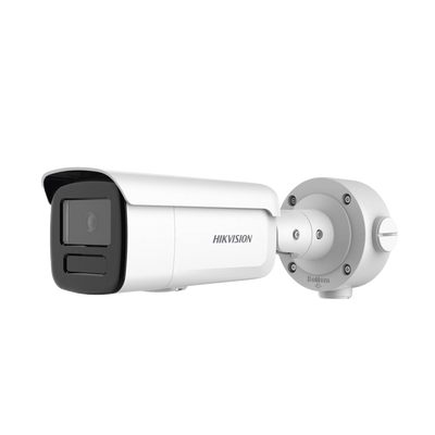 Bala IP 4 Megapixel / Lente 4 mm / 90 mts IR EXIR / Anticorrosión / DARKFIGHTER / IP67 / PoE / WDR 120 dB / ONVIF / Micro SD / 4 Analíticos: AcuSense, Deteccion Facial, Conteo de Personas por Cruce y Zona