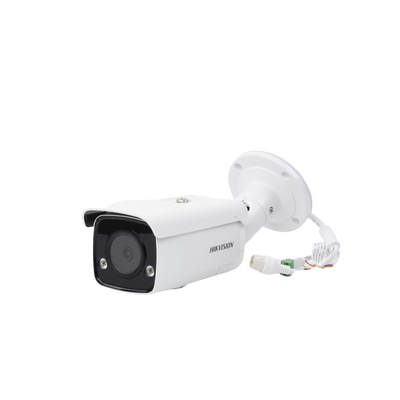 [ PROTECCIÓN ACTIVA ] Bala IP 5 Megapixel / Lente 2.8 mm / 60 mts IR EXIR / Exterior IP67  / WDR 120 dB / PoE + / Micrófono y Bocina Integrada / AcuSense / MicroSD