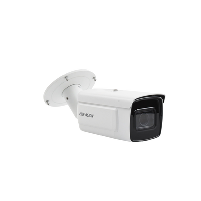 Bala IP 2 Megapixel / 50 mts IR EXIR / Exterior IP67 / IK10 / WDR (140dB) / PoE + / Entrada de Alarma y Audio / Lente Mot. 2.8 a 12 mm / MicroSD