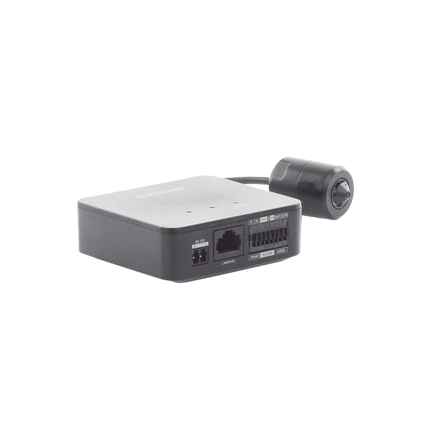 Pinhole IP 2 Megapixel / Lente 3.7 mm / 2 Mts Cable / PoE / Ideal para Cajeros Automáticos (ATM) / WDR / Micro SD / Cámara Tipo Cilindro
