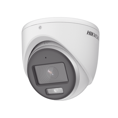 [ColorVu] Turret TURBOHD 3K (5 Megapixel) / Micrófono Integrado / Lente 2.8 mm / Imagen a Color 24/7 / 20 mts Luz Blanca / Exterior IP67 / dWDR / 4 Tecnologías