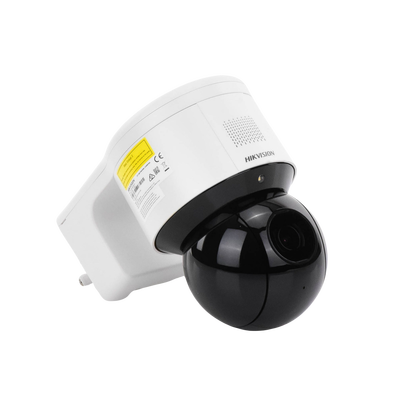 Domo PTZ IP 4 Megapixel / 4X Zoom Óptico / 50 mts IR EXIR / Luz Estroboscópica / Sirena Integrada / WDR 120 dB / PoE+ / IP66 / Ultra Baja Iluminación / Micrófono y Bocina Interconstruido / Micro SD