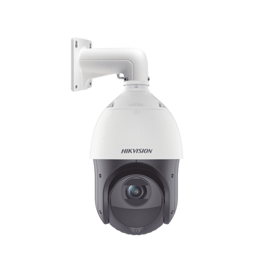 Domo PTZ IP 4 Megapixel / 25X Zoom / 100 mts IR / IP66 / DARKFIGHTER / WDR 120 dB / Entrada y Salida de Audio y Alarmas / HLC / EIS / PoE+