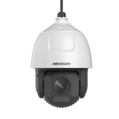 Domo PTZ IP 4 Megapixel  / 45X Zoom / 300 mts IR / AutoSeguimiento / WDR 120 dB / EIS / Deep Learning / Exterior IP66 / Rapid Focus / Hi-PoE  / Micro SD