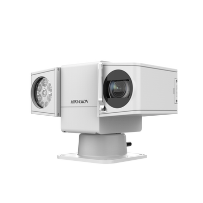 Punta de Poste IP PTZ 2 Megapixel / 25X Zoom / 250 mts IR / 3D-DNR / / Alarmas y Audio I/O / EIS / Hi-PoE / IP66 / Micro SD / 24 VCA