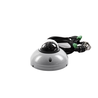 Domo IP 4 Megapixel / Lente 4 mm / H.265+ / Anticorrosivo / Exterior IP67 / WF-2 / NEMA 4X / 15 mts IR / WDR 120 dB / ONVIF / PoE / microSD