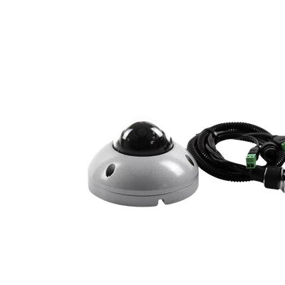 Domo IP 4 Megapixel / Lente 4 mm / H.265+ / Anticorrosivo / Exterior IP67 / WF-2 / NEMA 4X / 15 mts IR / WDR 120 dB / ONVIF / PoE / microSD