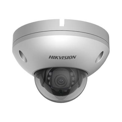 Domo IP 4 Megapixel / Lente 4 mm / H.265+ / Anticorrosivo / Exterior IP67 / WF-2 / NEMA 4X / 15 mts IR / WDR 120 dB / ONVIF / PoE / microSD