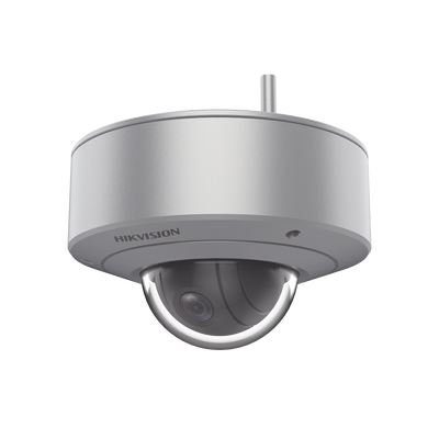 Domo IP 4 Megapixel / Anticorrosivo / Anti-Explosión (ATEX) / Lente 2.8 mm / dWDR / IP68 / Onvif / PoE / 316L / Ultra Baja Iluminación / MicroSD