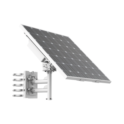 Kit Solar de alimentación / Panel Solar / Batería de Respaldo de Litio 360 Wh / 2 Salidas de 12 Vcd / Accesorios de Instalación / Uso en Exterior IP66