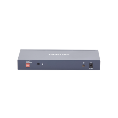 Switch PoE+ / No Administrable / 6 Puertos 10/100/1000 Mbps PoE+ / 2 Puertos 1000 PoE++(90 W) / 1 Puerto 1000 Mbps Uplink + 1 Puerto SFP / PoE hasta 250 Metros /  110 Watts