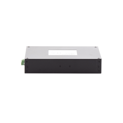 Switch Industrial No Administrable Gigabit / 3 Puertos Gigabit PoE+ (30 W) + 1 Puerto Gigabit PoE++ (60 W) / 2 Puertos SFP / 65 W Total / 48 a 57 VCD / Ideal para Proyectos / 300 Metros de Distancia