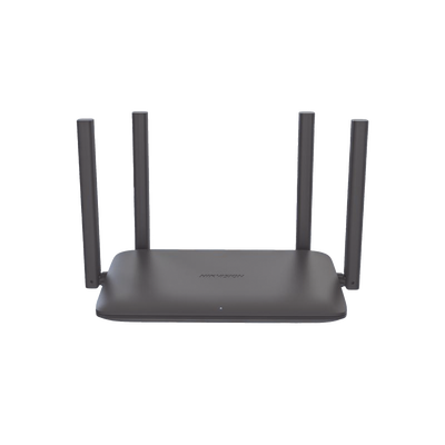 Router Inalámbrico / Wifi 6 / Hasta 1500 Mbps / Doble Banda AC (2.4 GHz y 5 GHz) / 4 Puertos 1000 Mbps /  4 Antenas Omnidireccional / Interior / Beamforming Optimizado