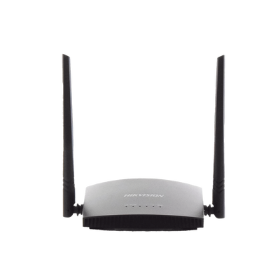 Router Inalámbrico WISP en Banda 2.4 GHz / Hasta 300 Mbps / 4 Puertos 10/100 Mbps /  2 Antenas Omnidireccional de 5 dBi / Interior