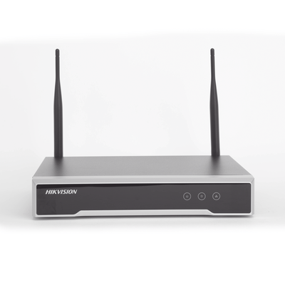 NVR 4 Megapixel / 8 canales IP / 1 Bahía de Disco Duro / 2 Antenas Wi-Fi / Salida de Vídeo Full HD