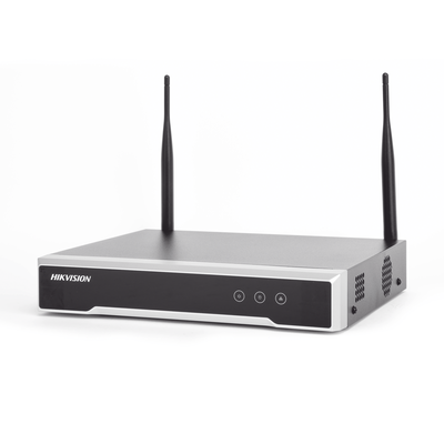 NVR 4 Megapixel / 8 canales IP / 1 Bahía de Disco Duro / 2 Antenas Wi-Fi / Salida de Vídeo Full HD