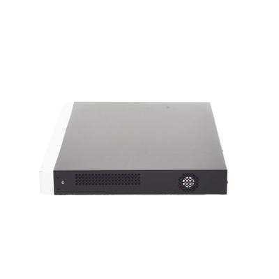 NVR 8 Megapixel (4K) / 32 canales / 16 Puertos PoE+ / Soporta Cámaras con AcuSense / Hik-Connect / 2 Bahías de Disco Duro / Swtich PoE 300 mts / HDMI en 4K