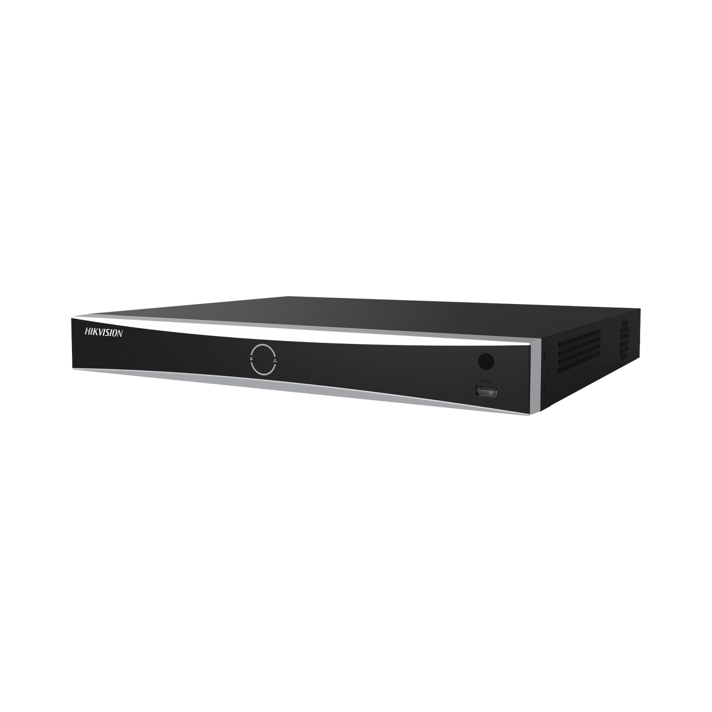 NVR 12 Megapixel (4K) / 32 canales IP / AcuSense (Evita Falsas Alarmas) / Reconocimiento Facial / 2 Bahías de Disco Duro / HDMI en 4K / Sin Puertos PoE+