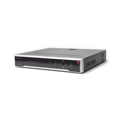 NVR 8 Megapixel (4K) / 16 canales IP /16 Puertos PoE+ / Soporta Cámaras con AcuSense / 4 Bahías de Disco Duro / Switch PoE 300 mts / HDMI en 4K