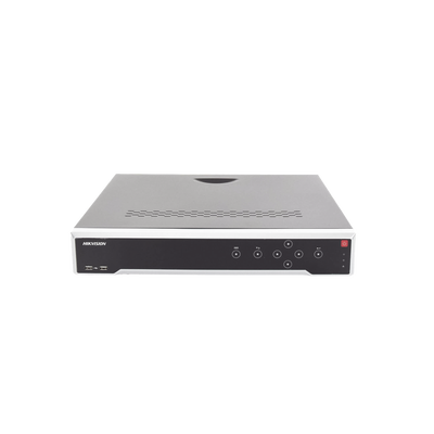 NVR 12 Megapixel (4K) / 16 canales IP / 16 Puertos PoE / Soporta Cámaras con AcuSense / 4 Bahías de Disco Duro / Switch PoE / HDMI en 4K