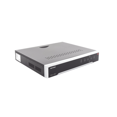 NVR 12 Megapixel (4K) / 16 canales IP / 16 Puertos PoE / Soporta Cámaras con AcuSense / 4 Bahías de Disco Duro / Switch PoE / HDMI en 4K