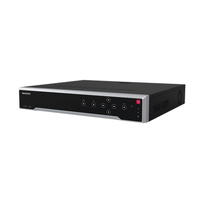 NVR 12 Megapixel (4K) / 16 canales IP / 16 Puertos PoE / Soporta Cámaras con AcuSense / 4 Bahías de Disco Duro / Switch PoE / HDMI en 4K