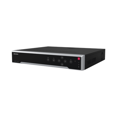 [Doble Poder de Decodificación] NVR 32 Megapixel (8K) / 16 Canales IP / 16 Puertos PoE+ / AcuSense / ANPR / Conteo de Personas / Heat Map / 4 Bahías de Disco Duro  / HDMI en 8K / Soporta POS / Alarmas I/O / ACUSEARCH