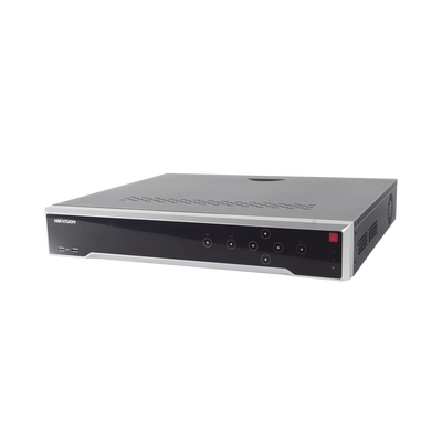 NVR 12 Megapixel (4K) / 32 Canales IP / 16 Puertos PoE+ / Switch PoE 300 mts / HDMI en 4K / Soporta POS