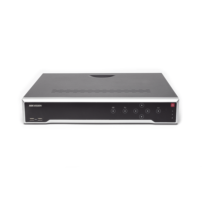 NVR 8 Megapixel (4K) / 32 canales IP / 16 Puertos PoE+ / Soporta Cámaras con AcuSense / 4 Bahías de Disco Duro / Switch PoE 300 mts / HDMI en 4K / Videoanaliticos