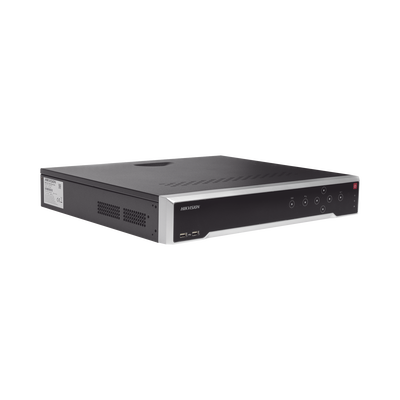 NVR 8 Megapixel (4K) / 32 canales IP / 16 Puertos PoE+ / Soporta Cámaras con AcuSense / 4 Bahías de Disco Duro / Switch PoE 300 mts / HDMI en 4K / Videoanaliticos