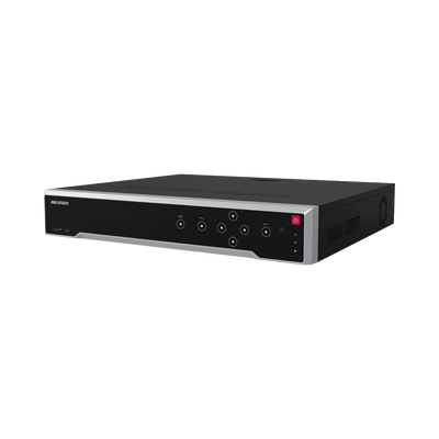 [Doble Poder de Decodificación] NVR 32 Megapixel (8K) / 32 Canales IP / 16 Puertos PoE+ / AcuSense / ANPR / Conteo de Personas / Heat Map / 4 Bahías de Disco Duro  / HDMI en 8K / Soporta POS / Alarmas I/O / 2 Salidas HDMI / ACUSEARCH